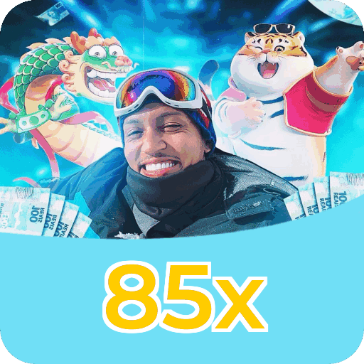 Números do app 85x em material de marketing — ilustração, não auditoria